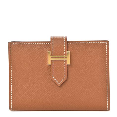 hermes bearn card holder